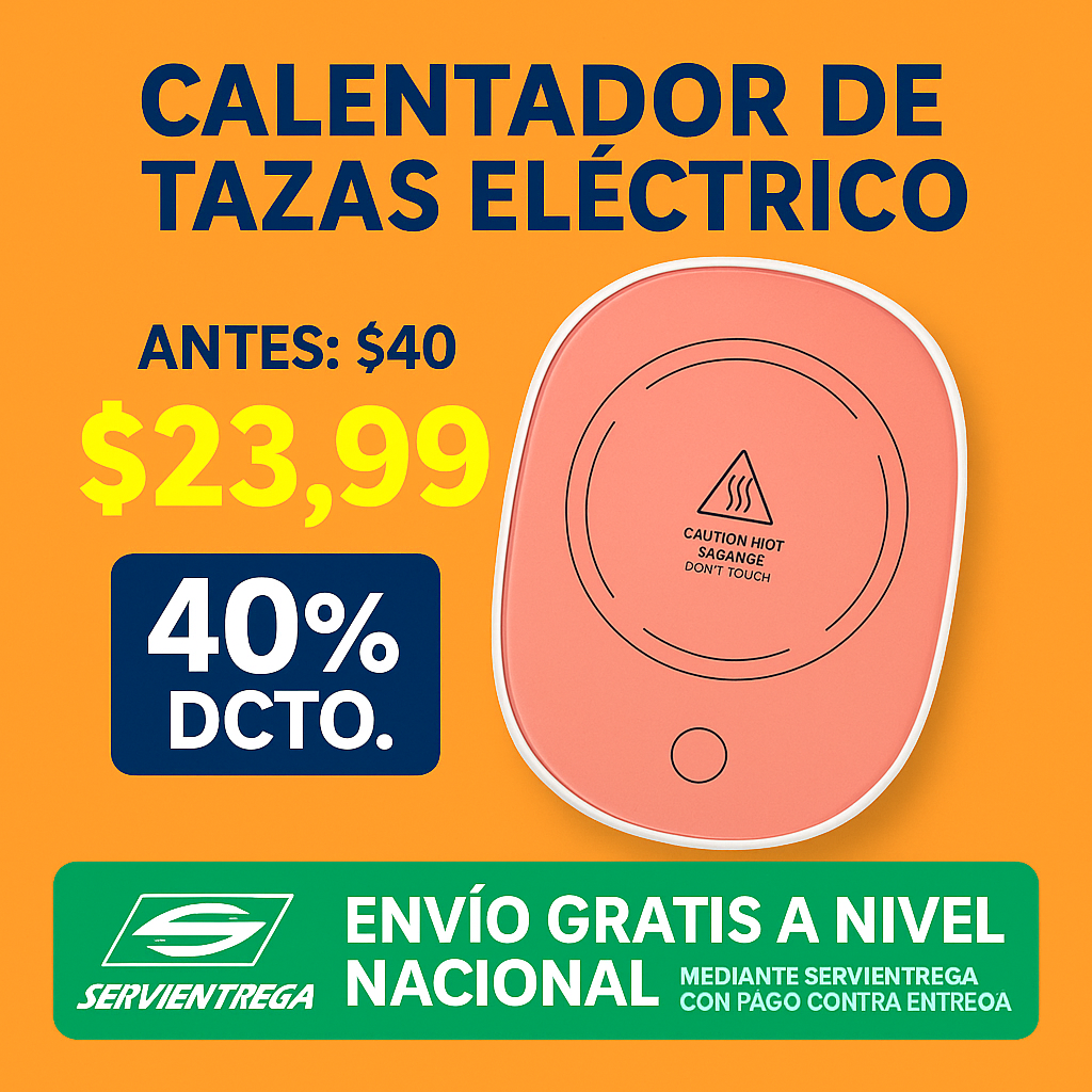 Calentador, Posavasos Electrico de Taza