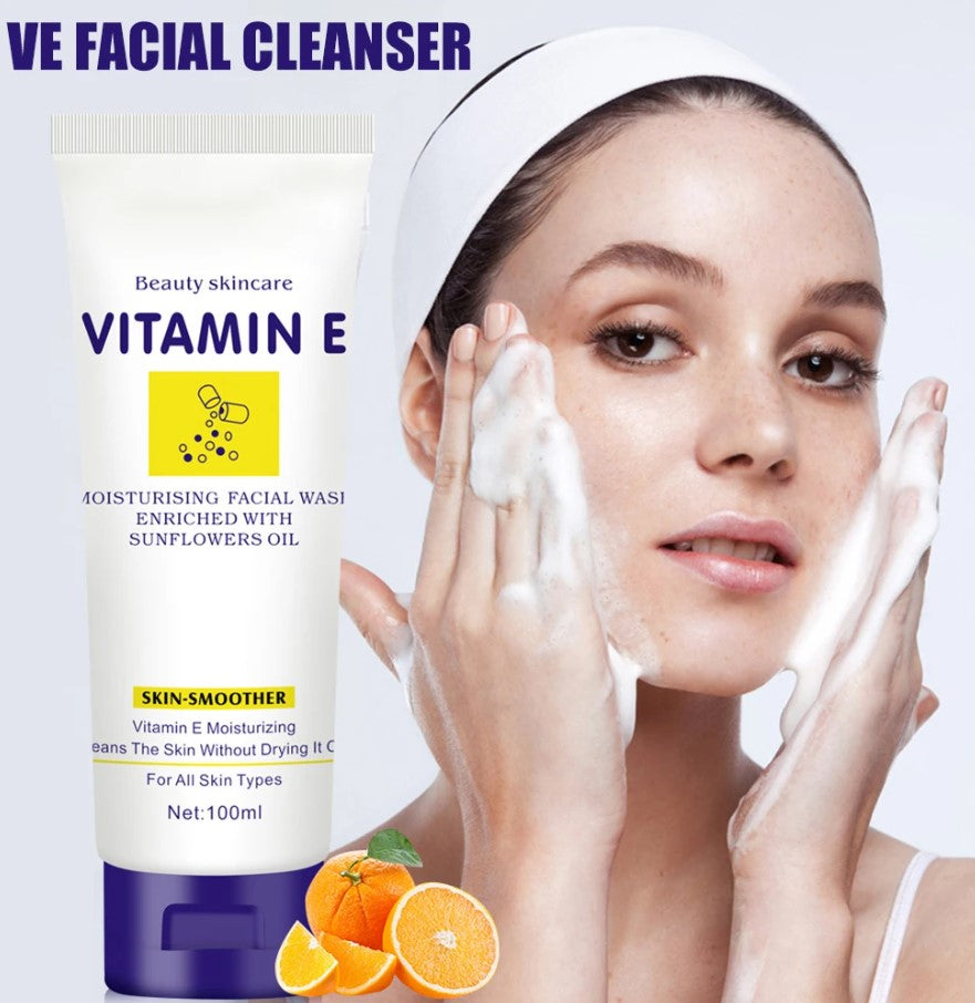 Crema - Jabón limpiador Facial Vitamin E