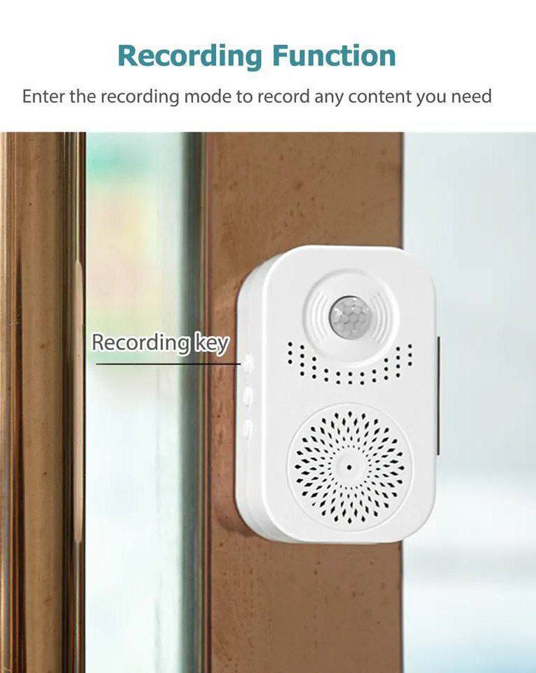 Sensor de movimiento con bocina