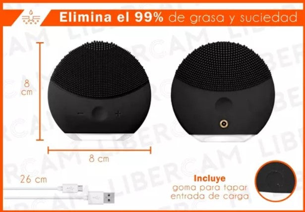 Cepillo Limpiador Facial Eléctrico