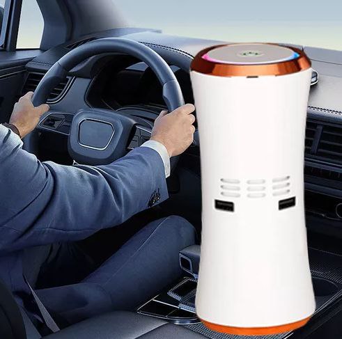 Gray helmet for bikers