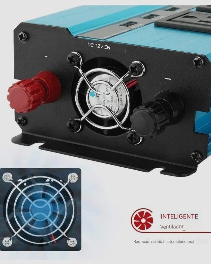 INVERSOR 1000W INTELIGENTE DOBLE TOMA (electrónico)