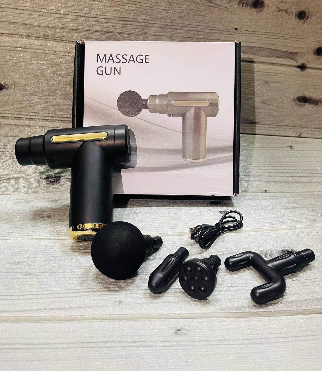 Pistola de Masaje Muscular Silenciosa