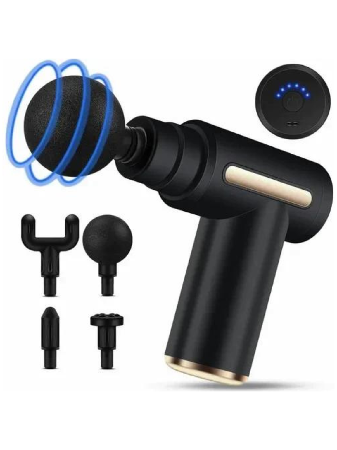 Pistola de Masaje Muscular Silenciosa