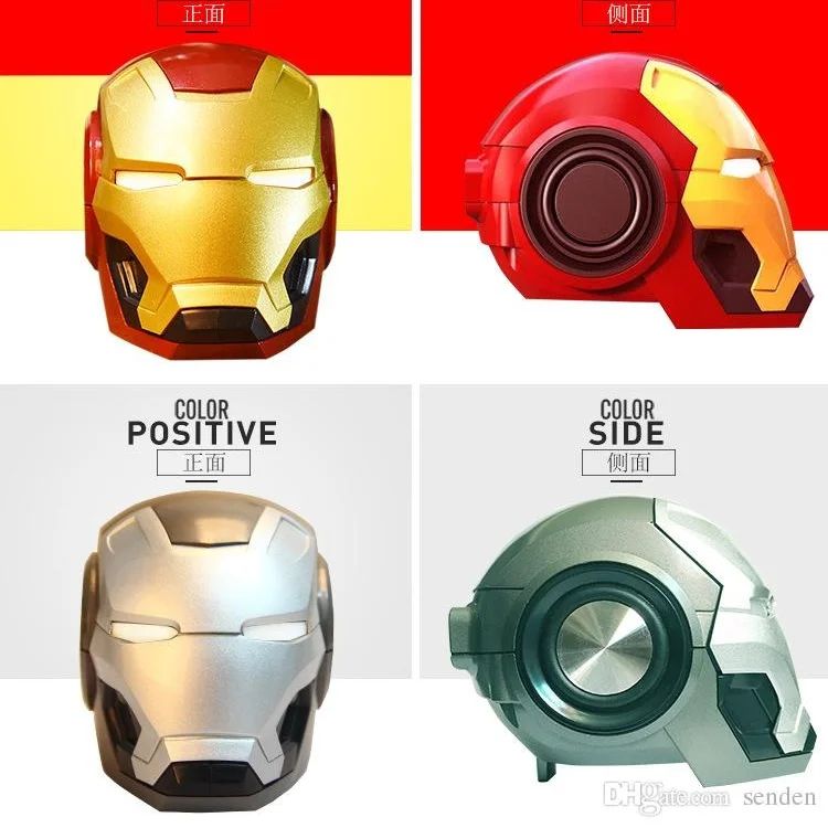 PARLANTE BLUETOOTH IRON MAN  ALTAVOZ