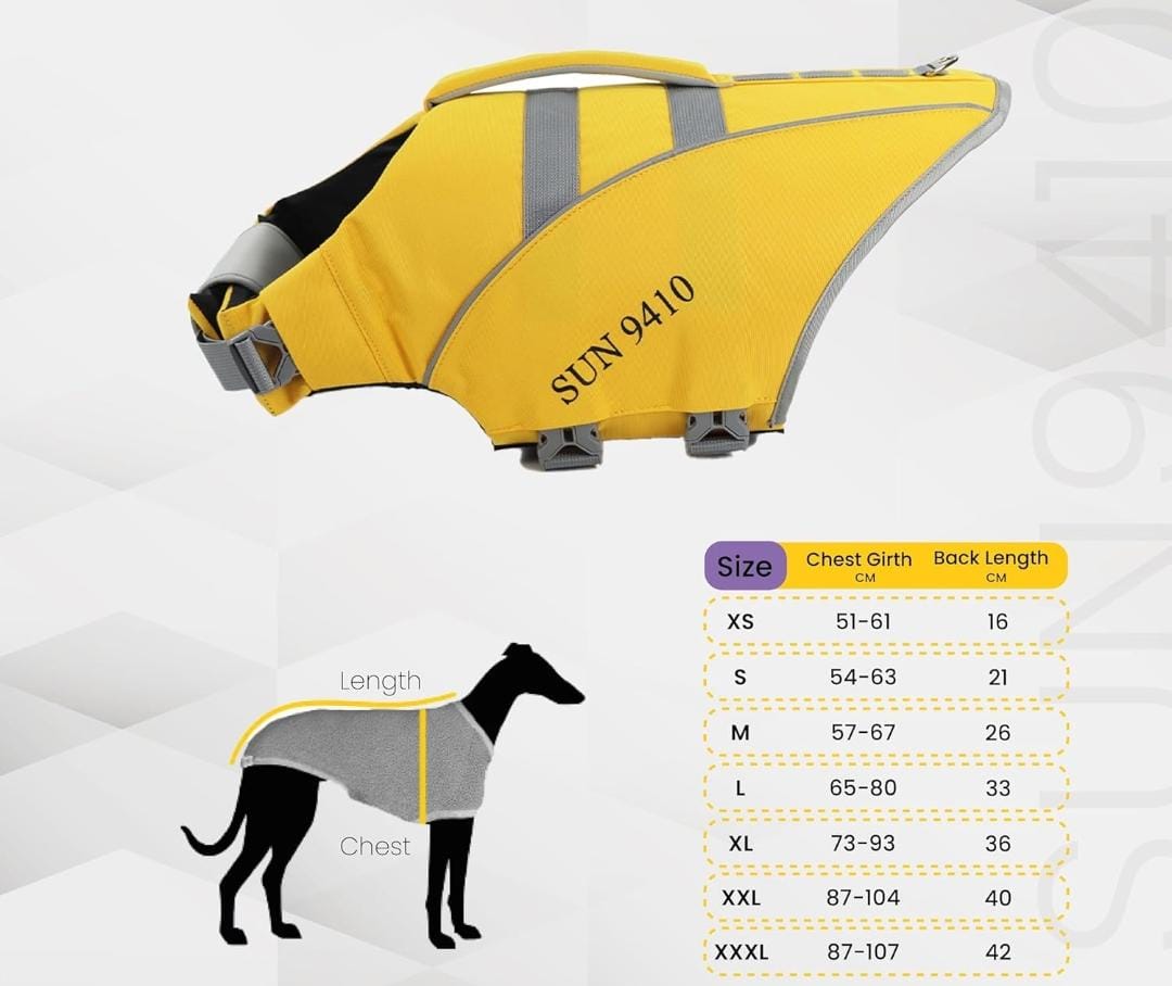 Chaleco salvavidas para mascotas