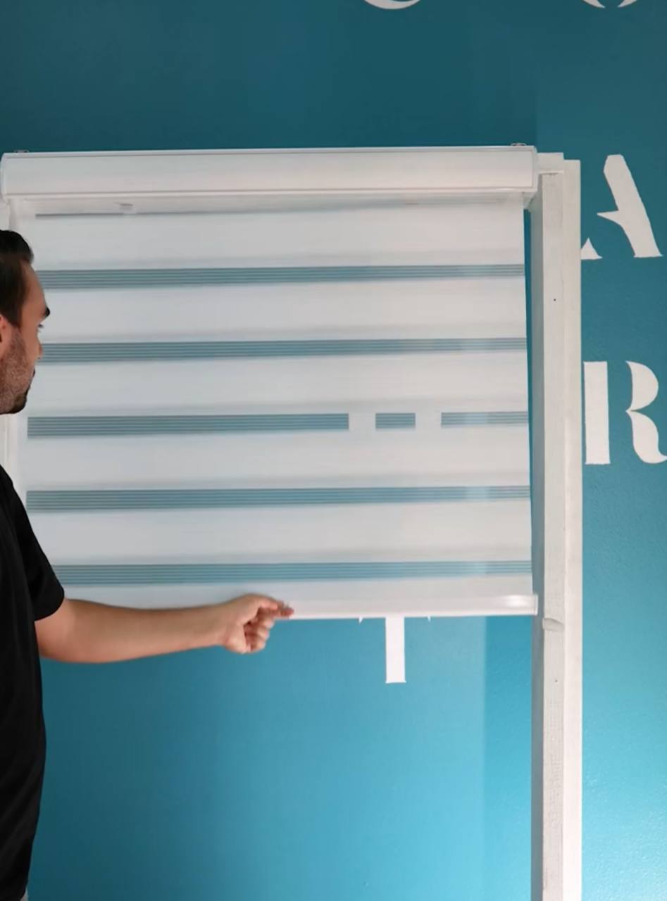 CORTINA DE ZEBRA ENROLLABLE