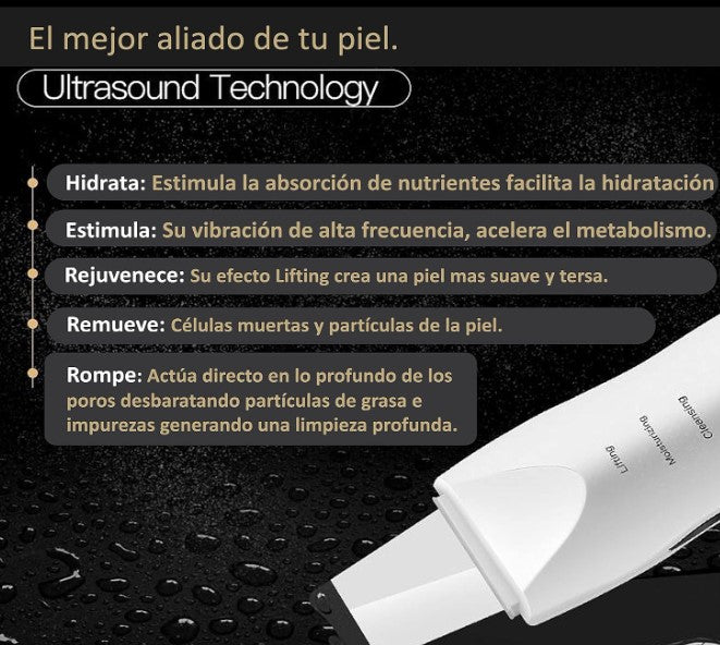 Limpiador Espatula facial removedor