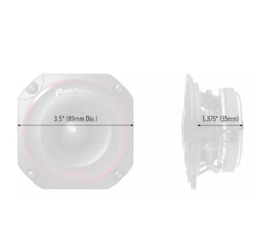 Tweeter Pioneer 380w (electrónico)