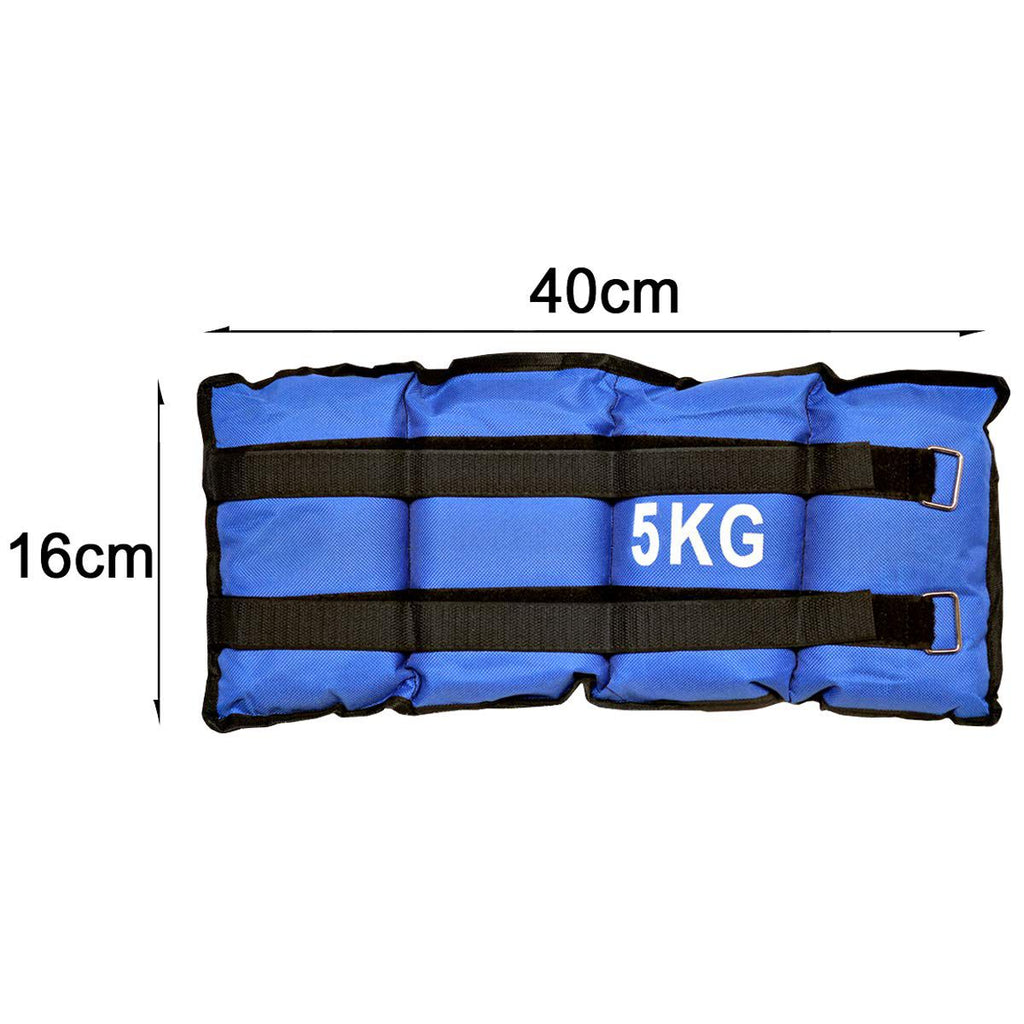 PAR DE PESAS TOBILLERAS DE 5 KILOS