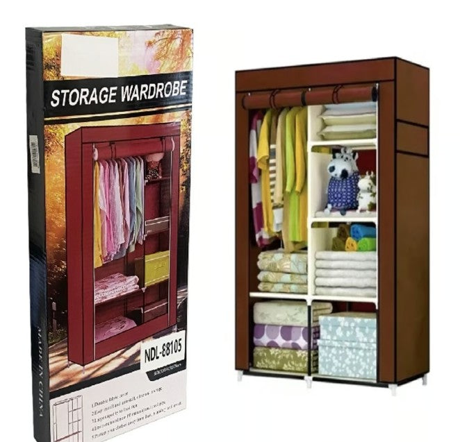 Ropero Closet Armario 2 cuerpos, forro (hogar)