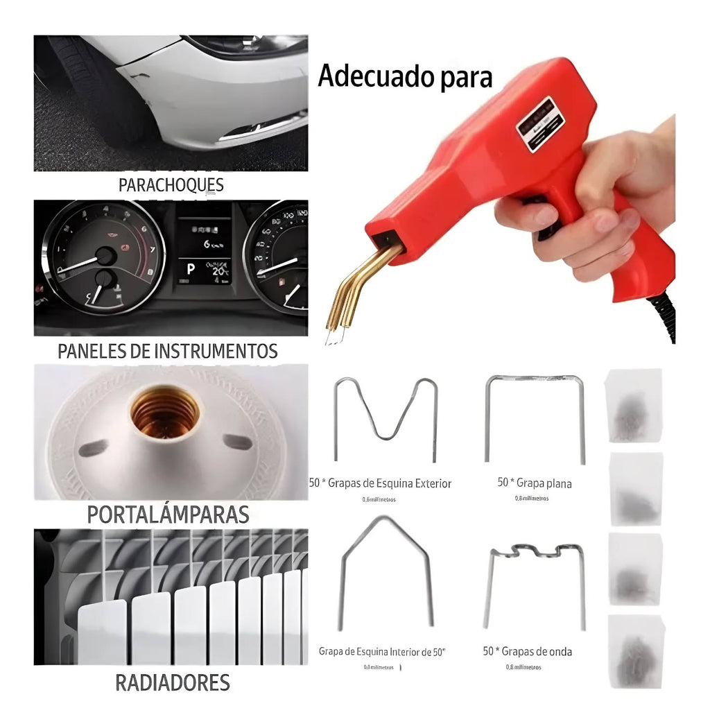 PISTOLA SOLDAR PLASTICO REPARAR