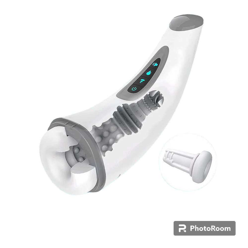 MASTURBA. MASC. DIGITAL CON VIBRA Y SUCC