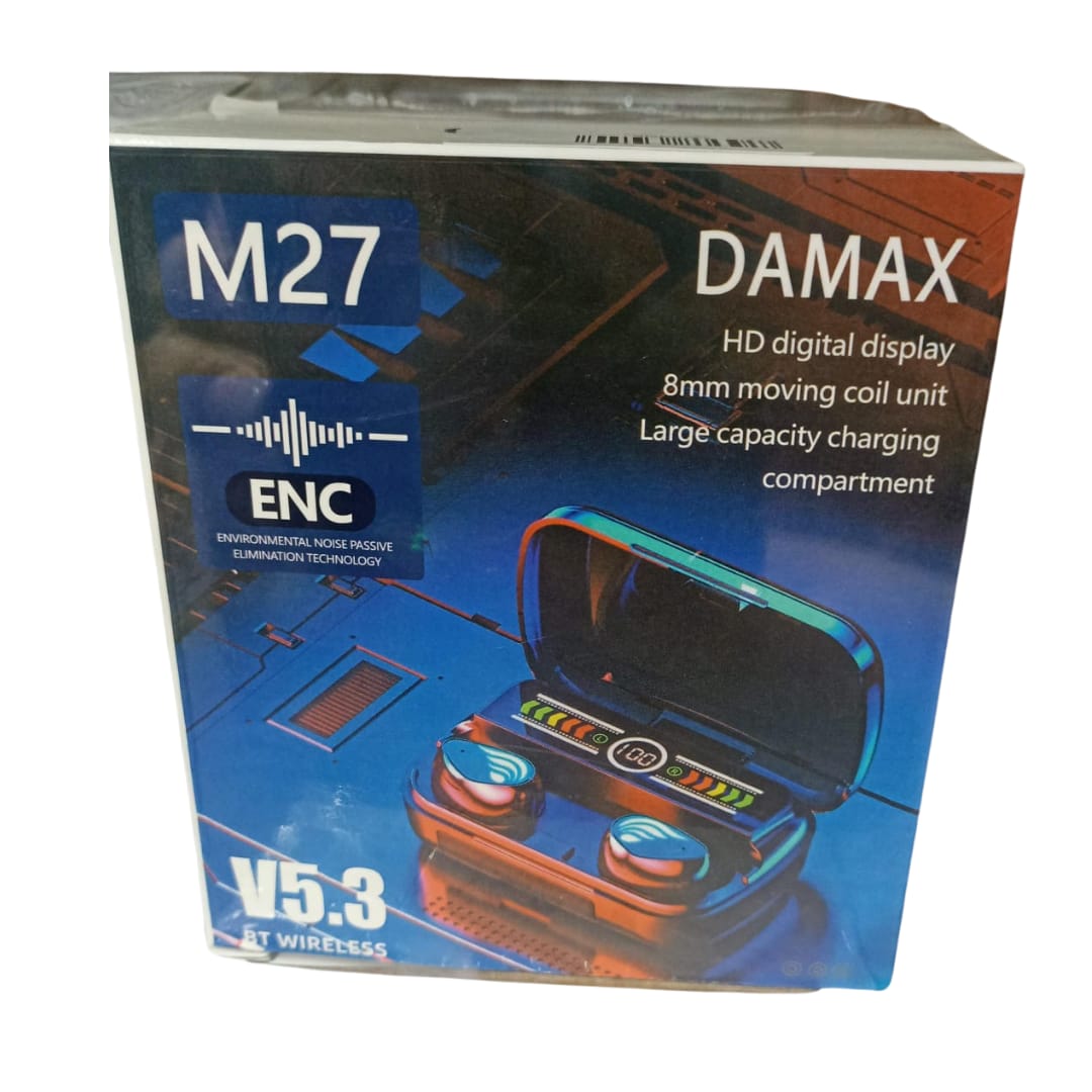 AUDÍFONOS M27 DAMAX V5.3