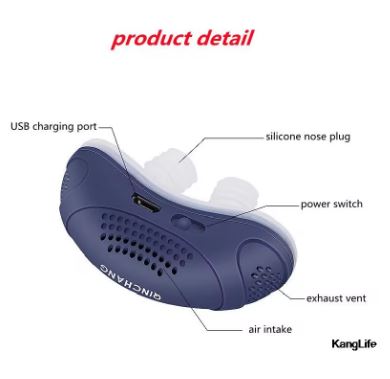 Corrector digital de ronquidos electrico