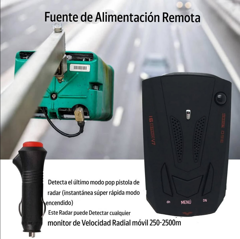 Detector de Radar 12v Vehículo