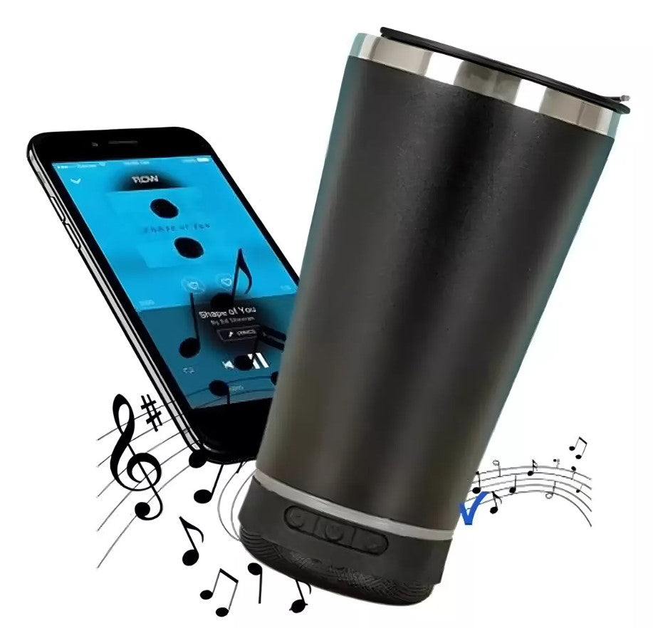 Vaso termico BTS con destapador Parlante