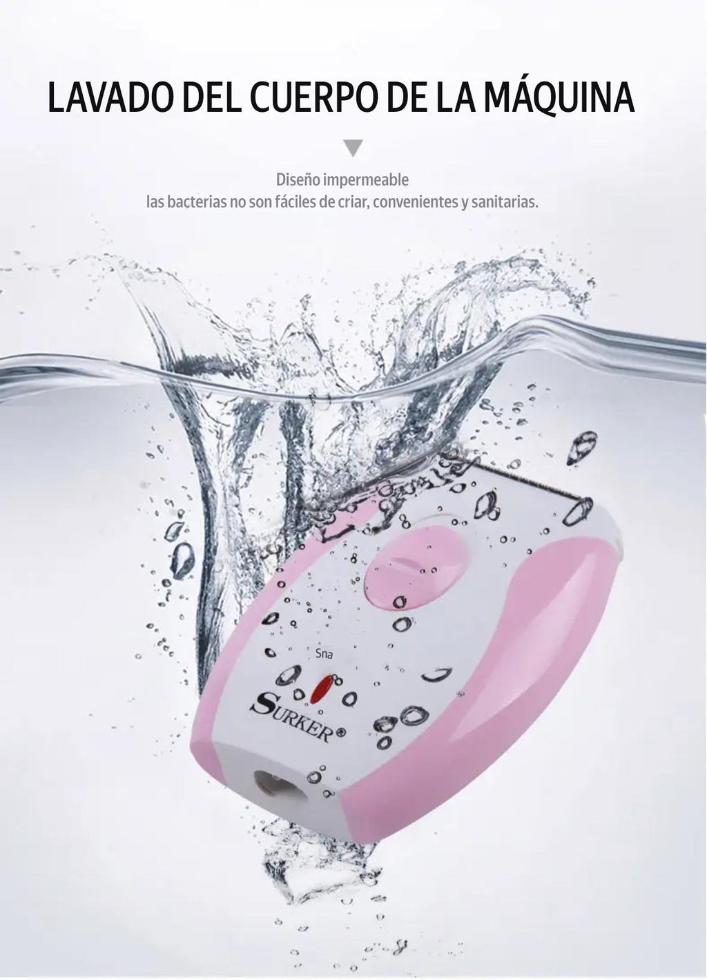 Depiladora RASURADORA PORTATIL