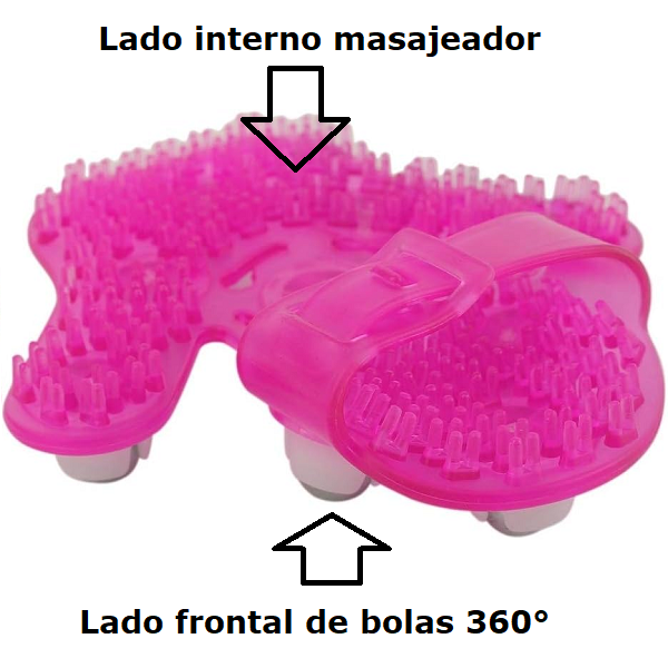 Guante masajeador 360