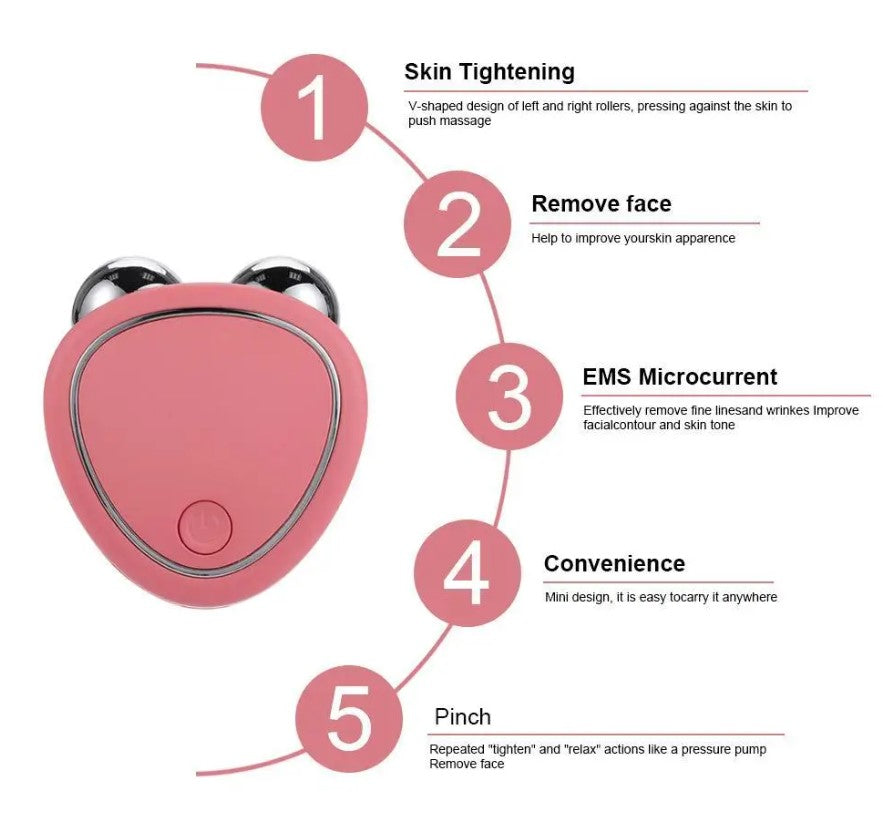 Masajeador Facial Microcorriente Elect.