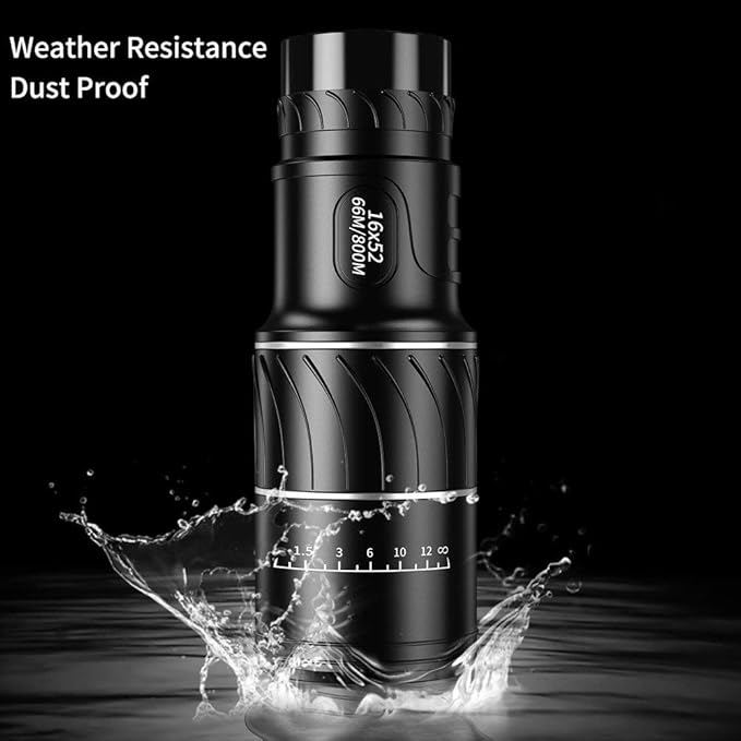 Monocular, telescopio, visor óptico HD