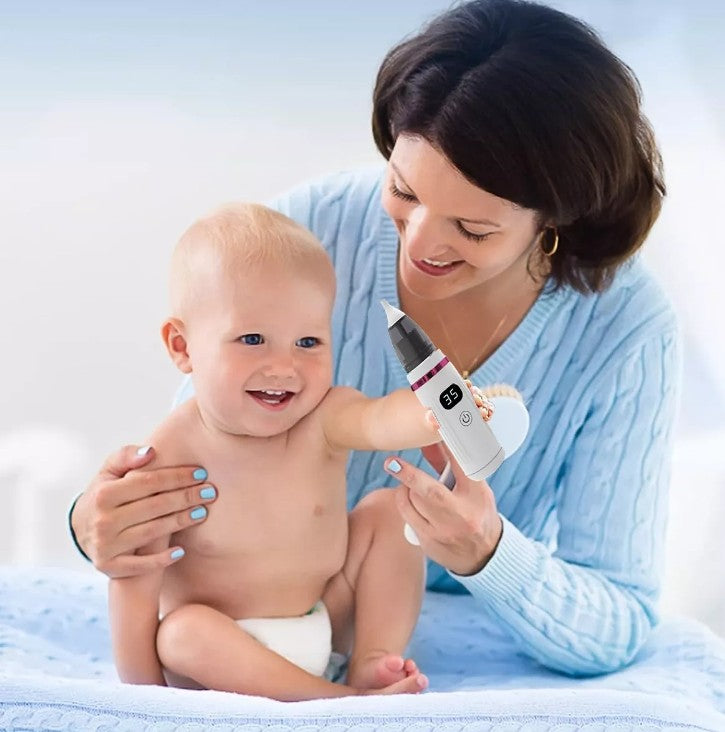 Aspirador eléctrico nariz oidos de bebe