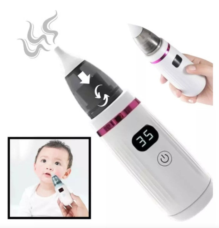 Aspirador eléctrico nariz oidos de bebe