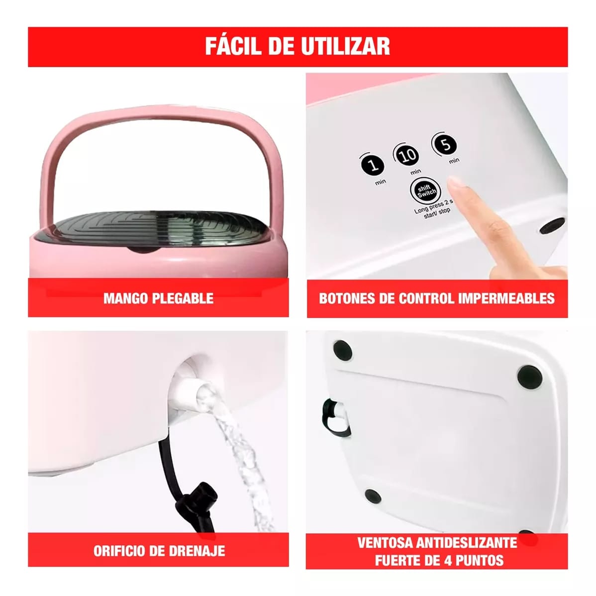 MINI LAVADORA PORTATIL MODELO 2