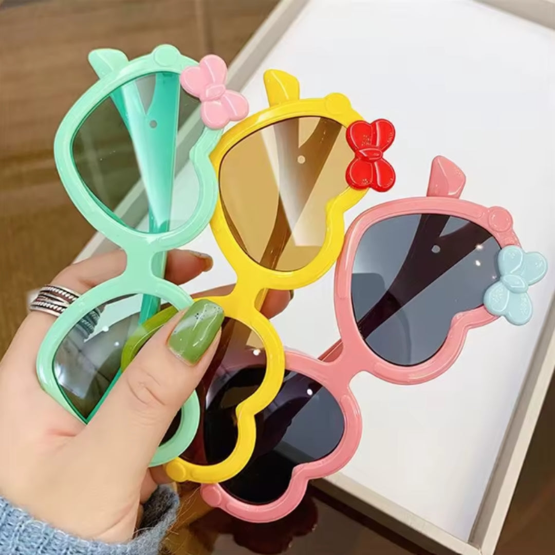 Gafas de sol forma de corazón