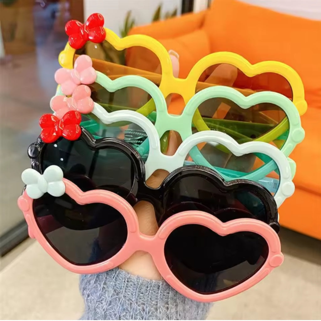 Gafas de sol forma de corazón