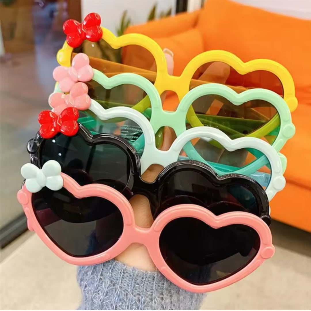 Gafas de sol forma de corazón