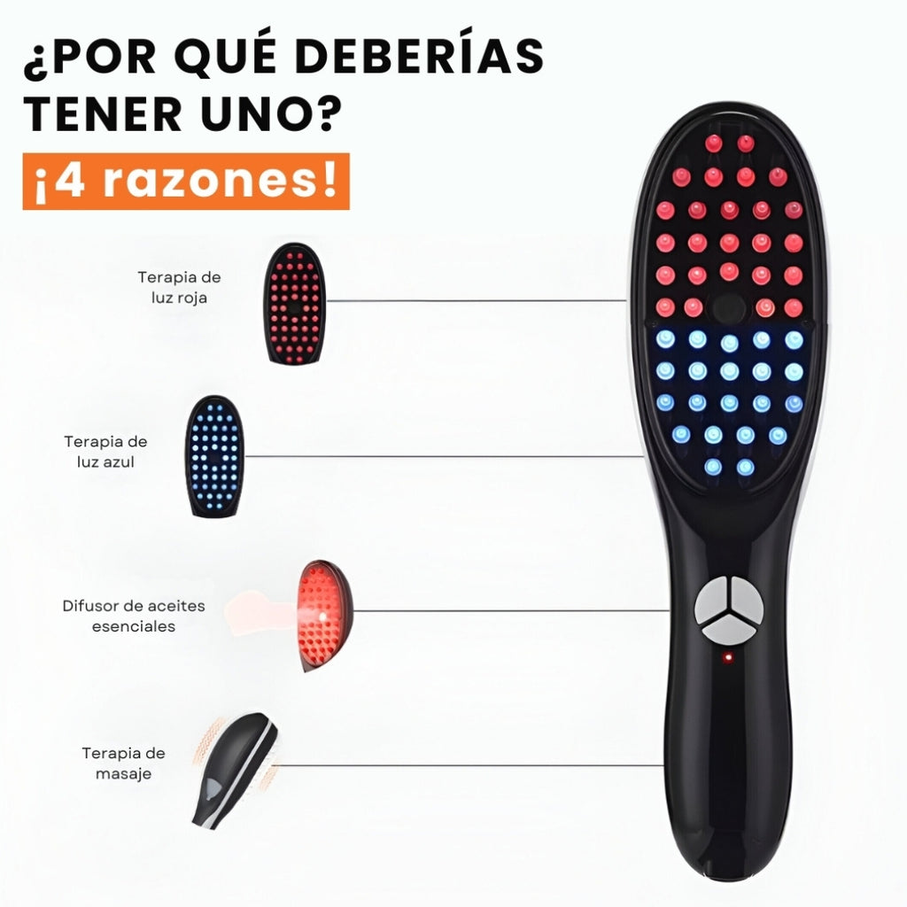 Peine multifuncional 3 en 1