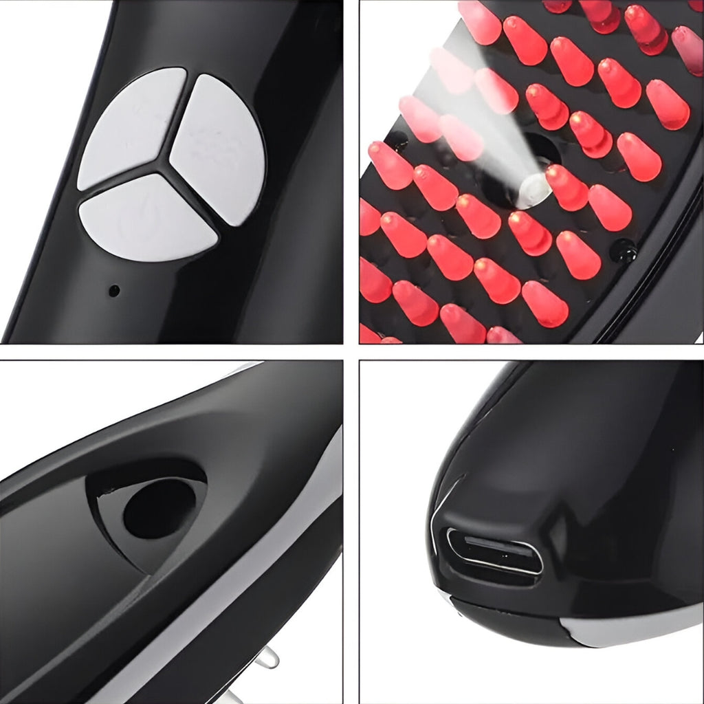 Peine multifuncional 3 en 1