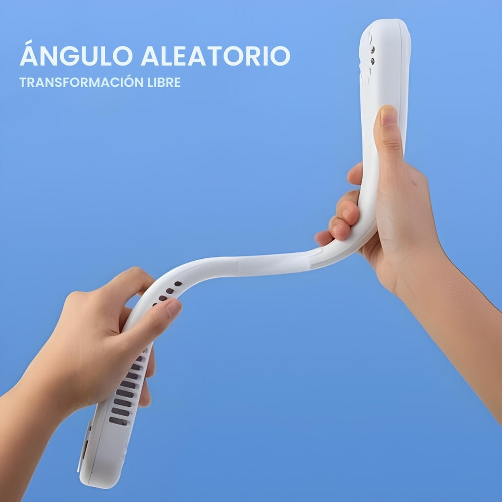 Ventilador de cuello portatil