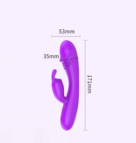 CONSOLADOR ELÉCTRICO CON ESTIMULADOR