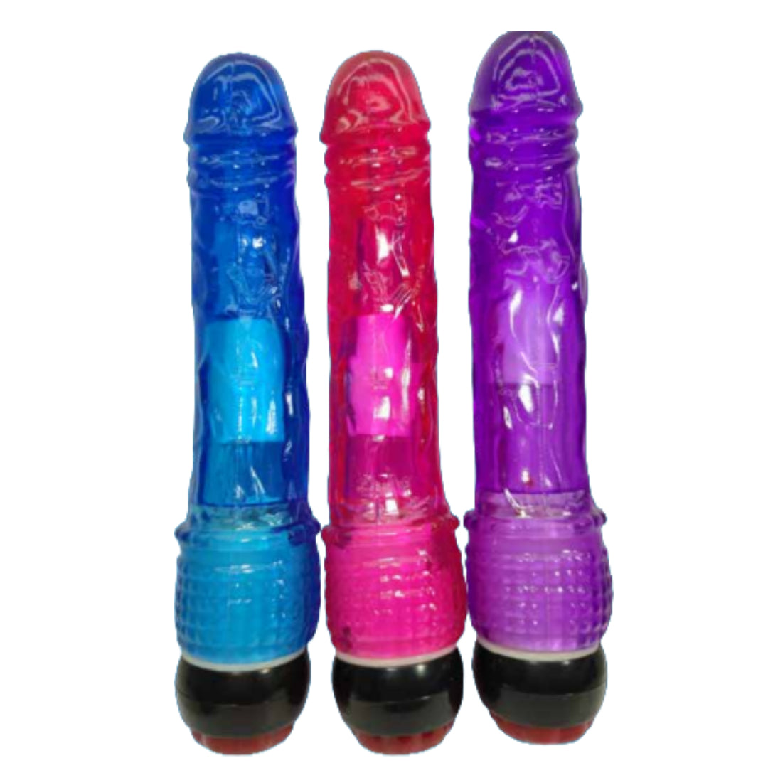 VIBRADOR MULTIVELOCIDAD SILICONA MÉDICA