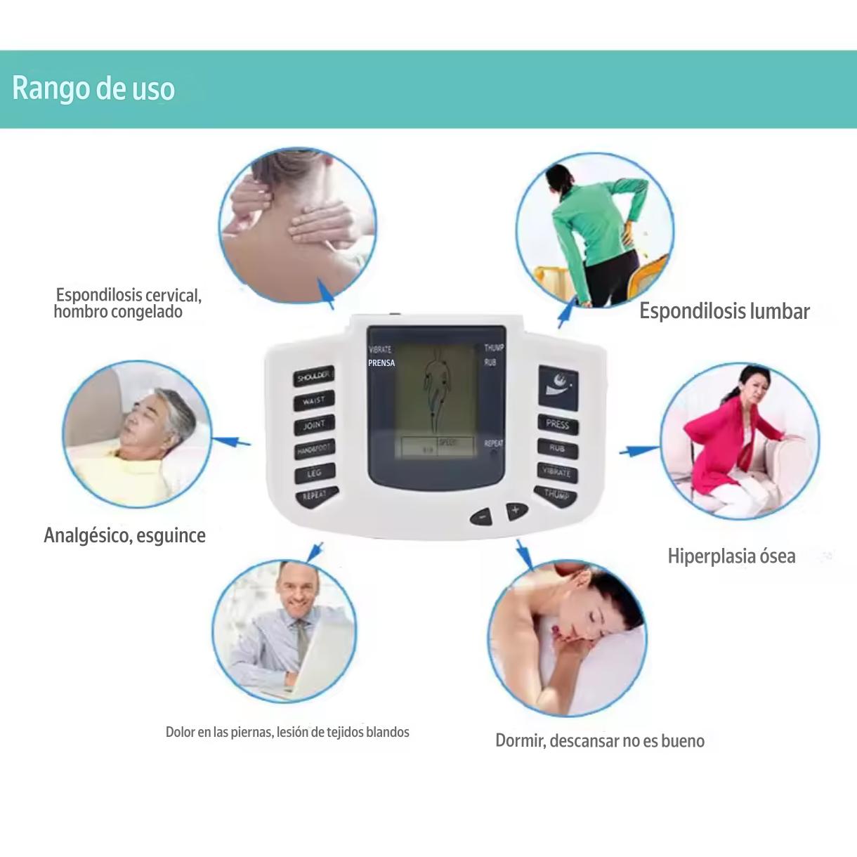 Masajeador Electrodos Digital Muscular