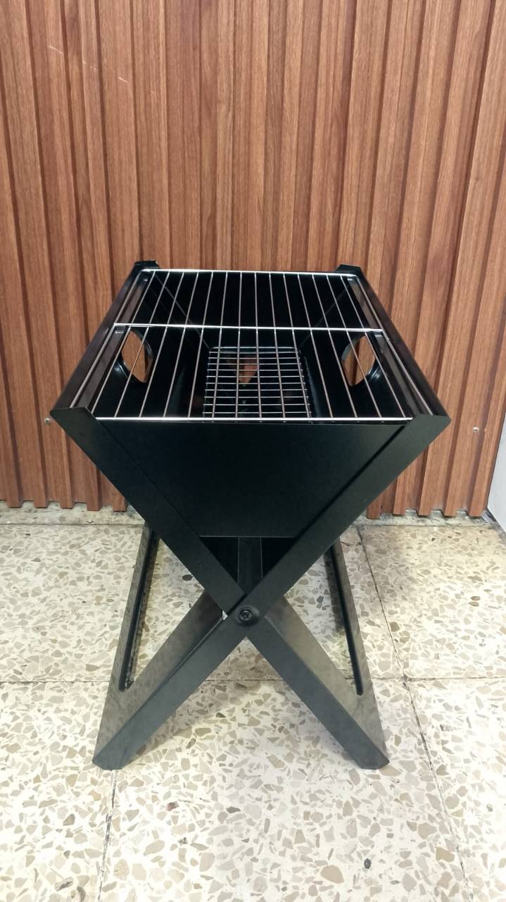 PARRILLA PORTATIL EN FORMA DE X