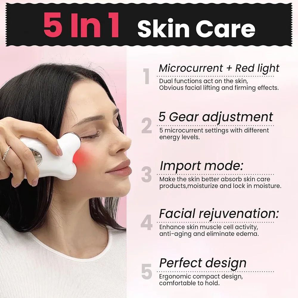 Masajeador facial antiarrugas