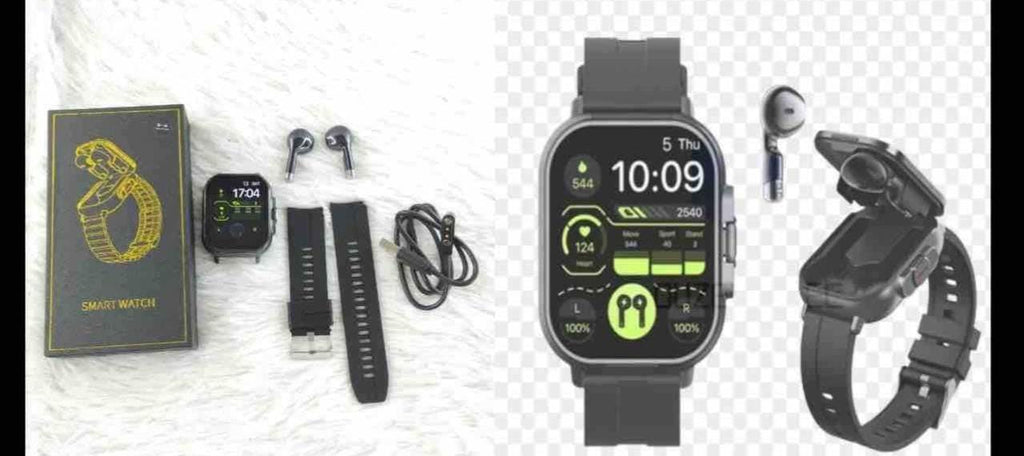 RELOJ CON AURICULARES INALÁMBRICOS