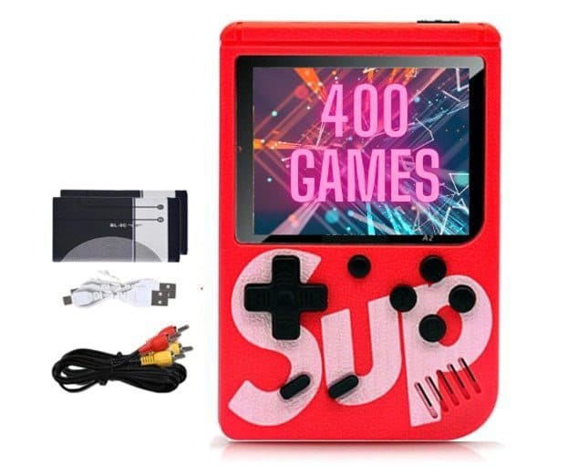 MINI CONSOLA DE 400 JUEGOS