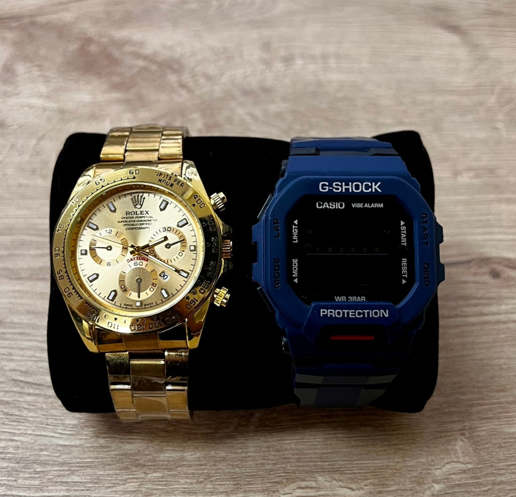 Combo de relojes 2 x 1
