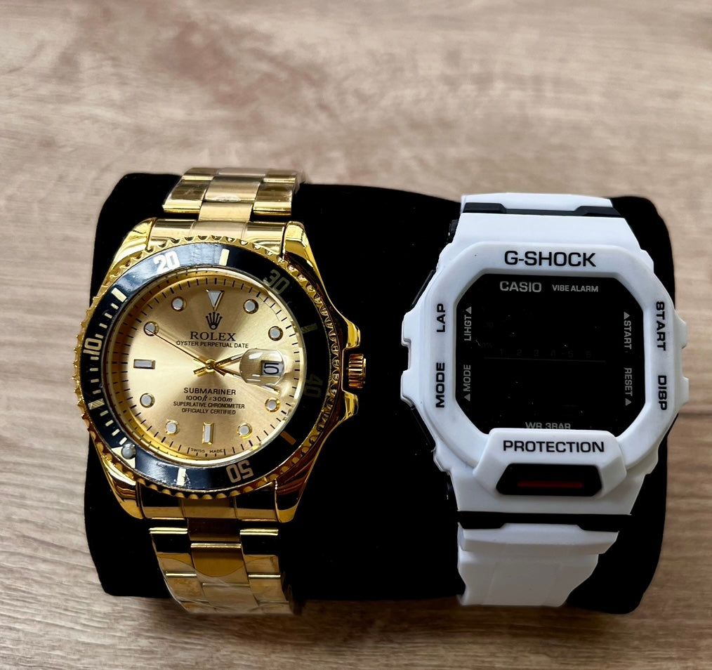 Combo de relojes 2 x 1
