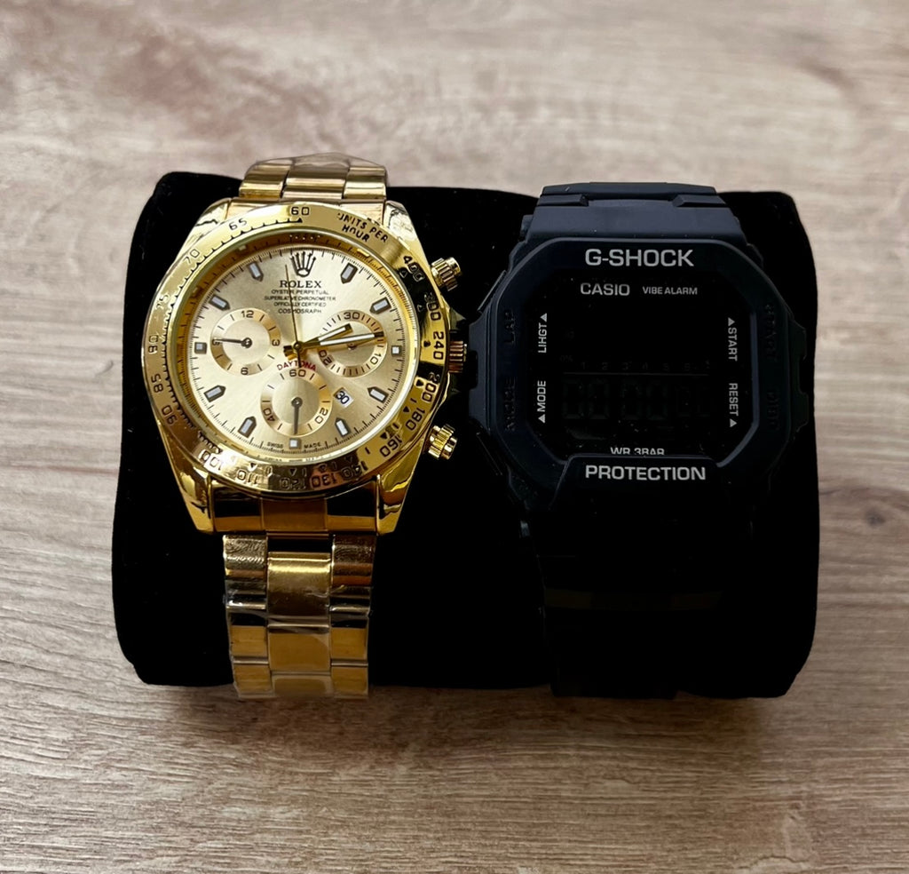 Combo de relojes 2 x 1