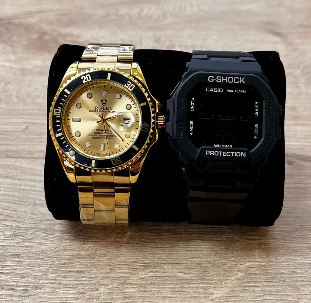 Combo de relojes 2 x 1