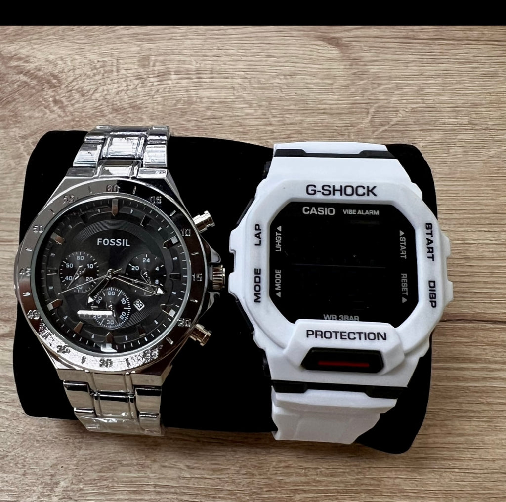 Combo de relojes 2 x 1