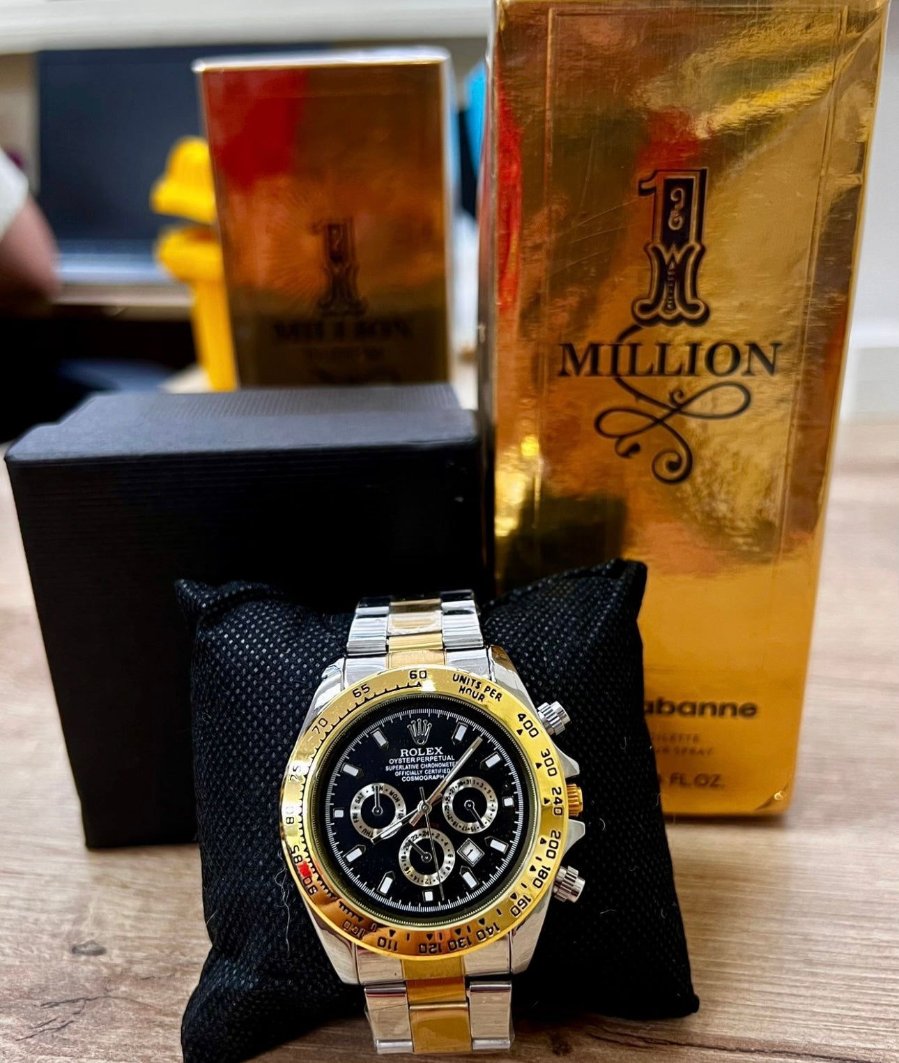 +💥 Combo Exclusivo: Reloj Estilo Deport + Perfume One Million