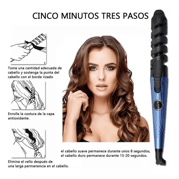 Combo plancha, rizador y peine d cabello