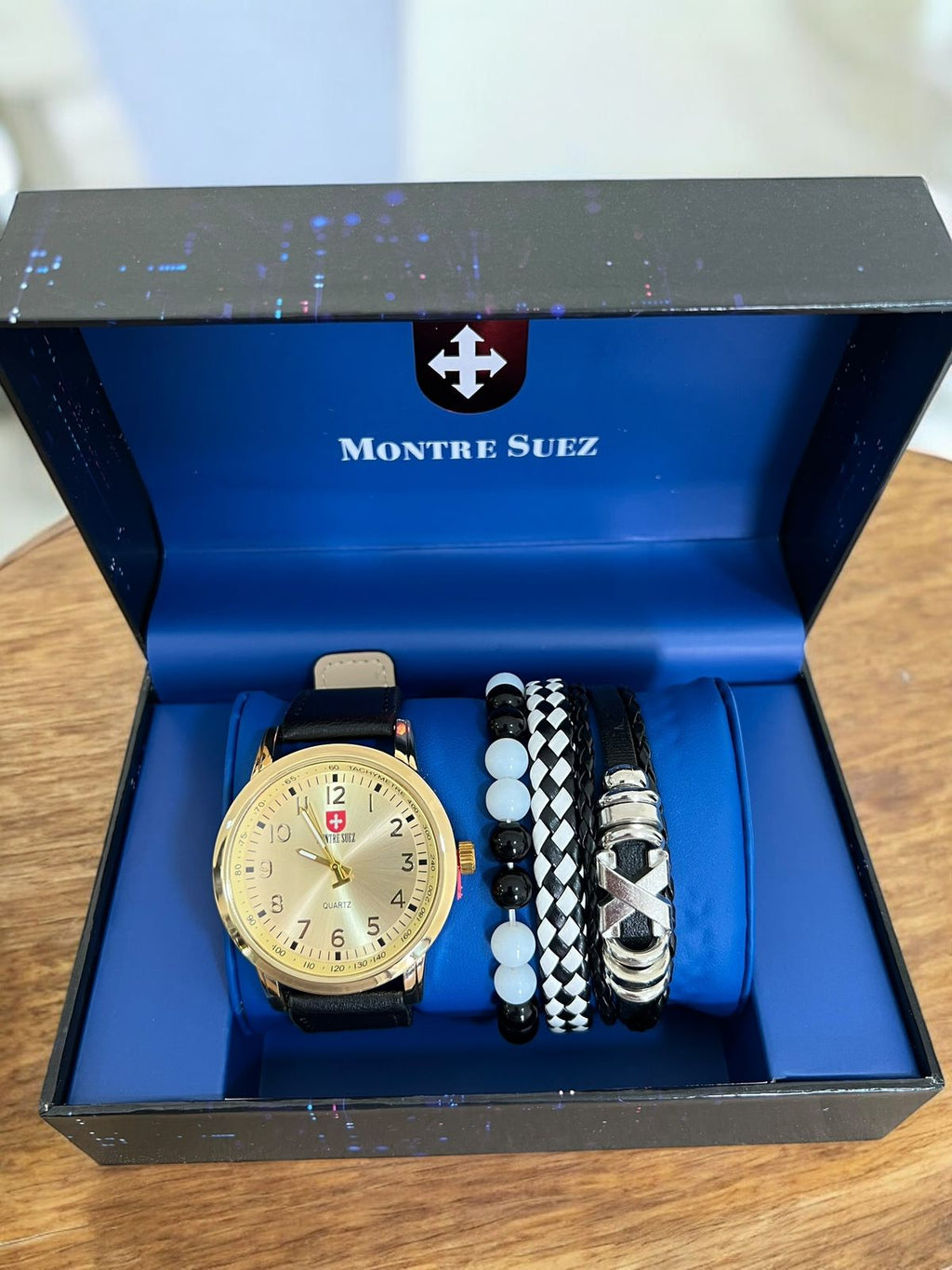 COMBO RELOJ-PULSERAS CABALLERO