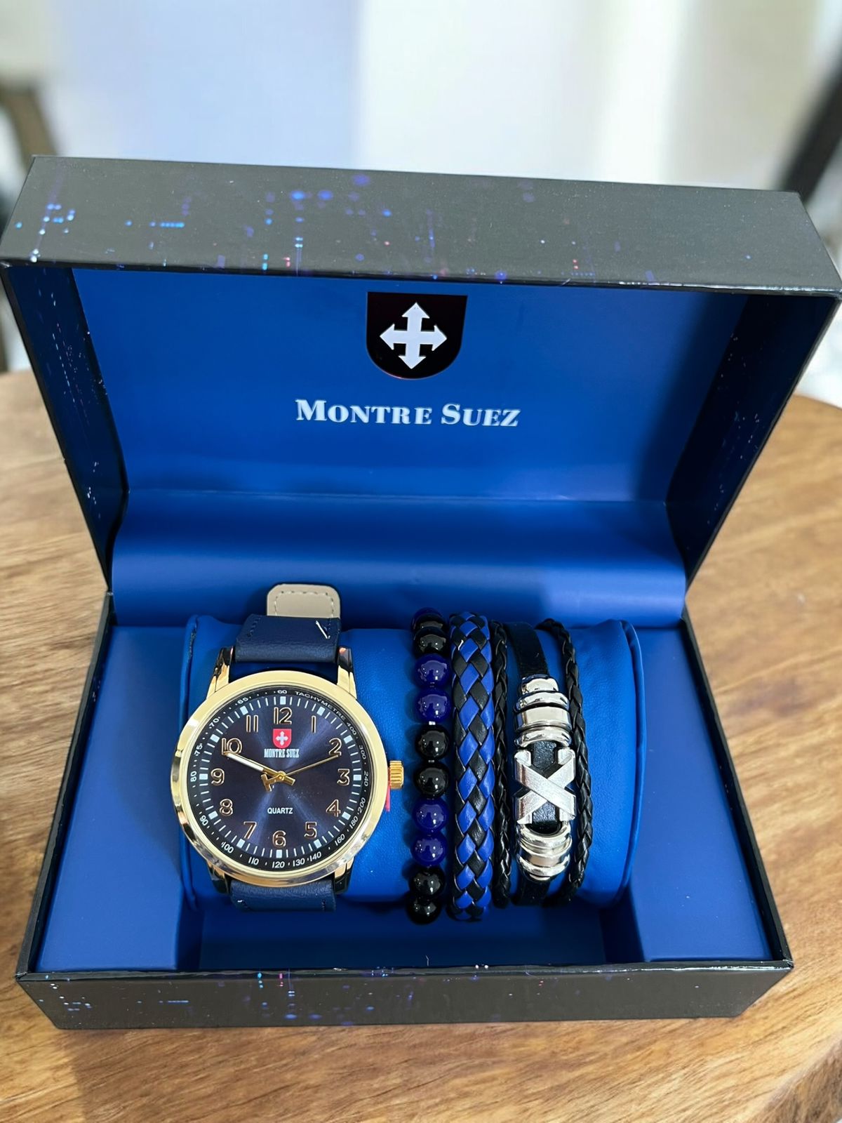 COMBO RELOJ-PULSERAS CABALLERO